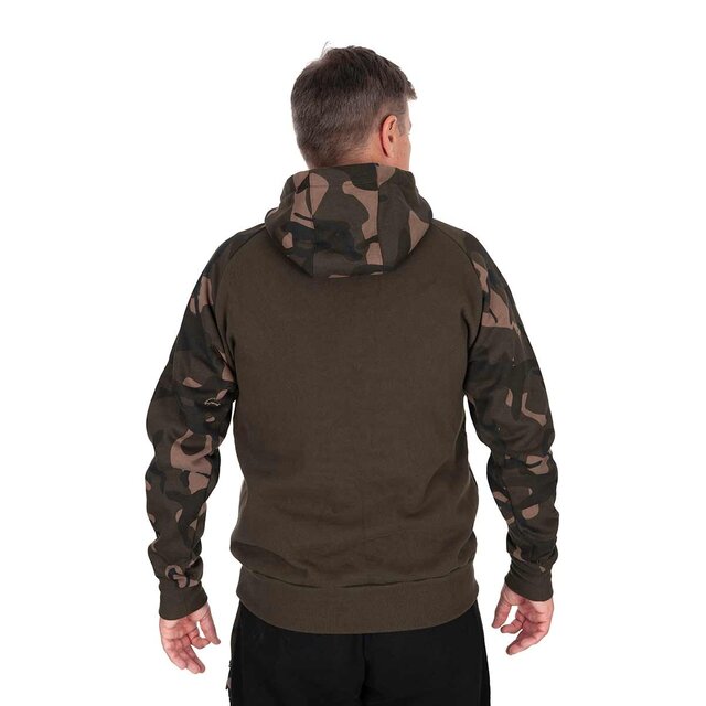 Sweat à capuche FOX Khaki Camo Premium 310, taille 3XL