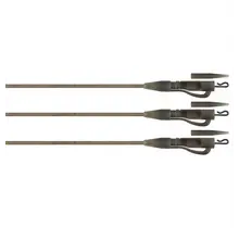 FOX Edges Naturals Tubing Leadclip Ready Rigs Maat 7, 3 stuks