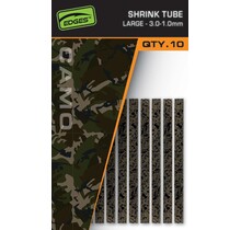 Tubo termorretráctil FOX Edges Camo, tamaño S, 1,8-0,7 mm, 10 unidades