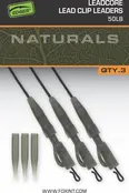 FOX Naturals Leadcore PG Lead Clip-forfang 50lb x 3
