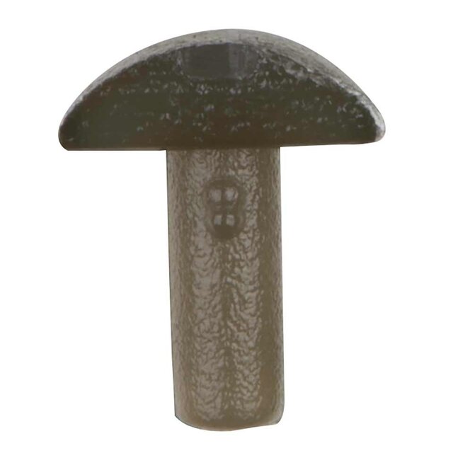 Clip para correa FOX Edges Naturals tamaño 10 Swallow + clavijas (10 unidades)