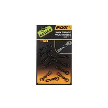 Girelle con gancio a cambio rapido FOX Edges, misura 11, confezione da 10 pezzi
