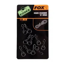 FOX Edges Kwik Change O-Ring-Wirbel, Größe 10, 10 Stück