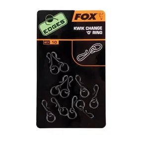 FOX Edges Kwik Change O Ring Swivels Size 10 10pcs