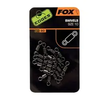 FOX Edges Swivels Standard Size 10 20pcs