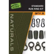 Kit di anelli da corsa standard FOX Edges Naturals, 8 pezzi