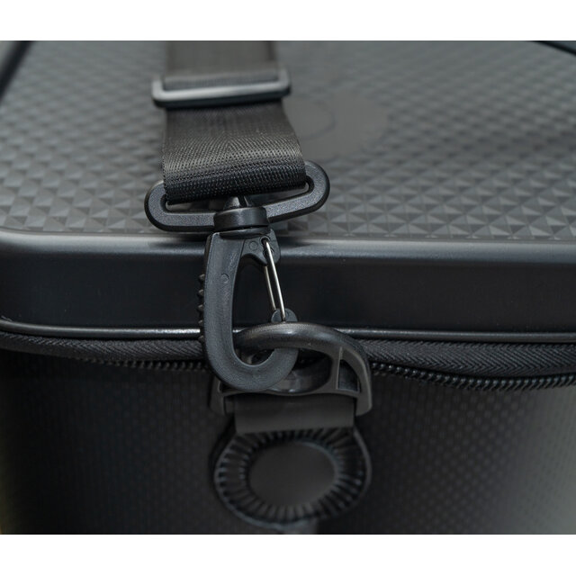 Bolsa de mesa Spartan Tackle Carbon EVA negra