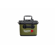 Borsa da tavolo Spartan Tackle in carbonio EVA, colore verde.