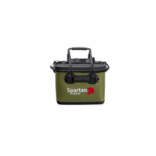 Borsa da tavolo Spartan Tackle in carbonio EVA, colore verde.