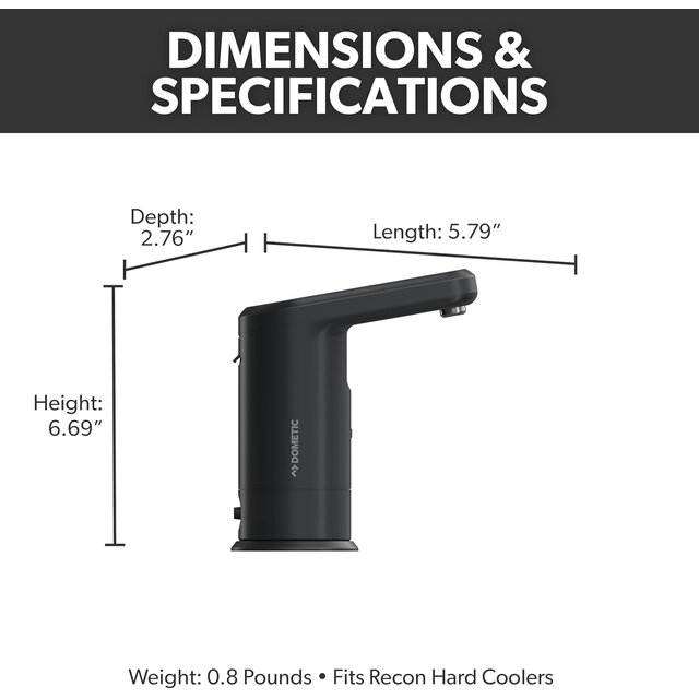 Rubinetto Dometic Recon 360