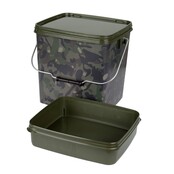 Conteneur carré camouflage Trakker 13 L avec plateau