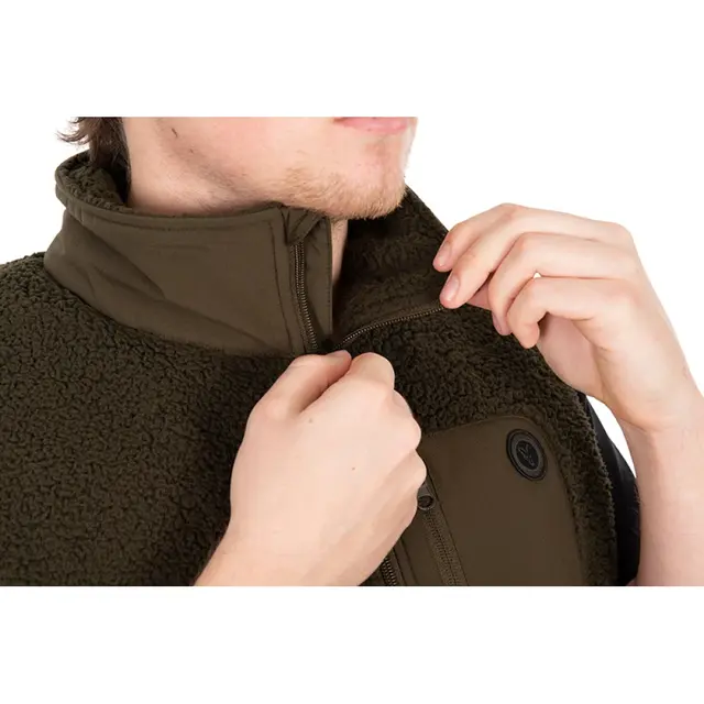 Chaleco híbrido Fox Olive Sherpa