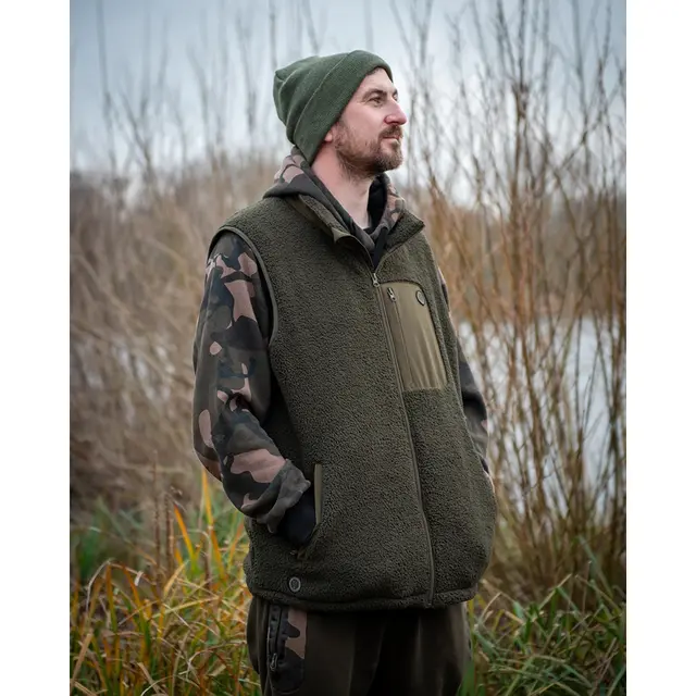 Fox Olive Sherpa Hybrid Vest