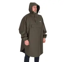 Poncho kaki Fox, taille unique