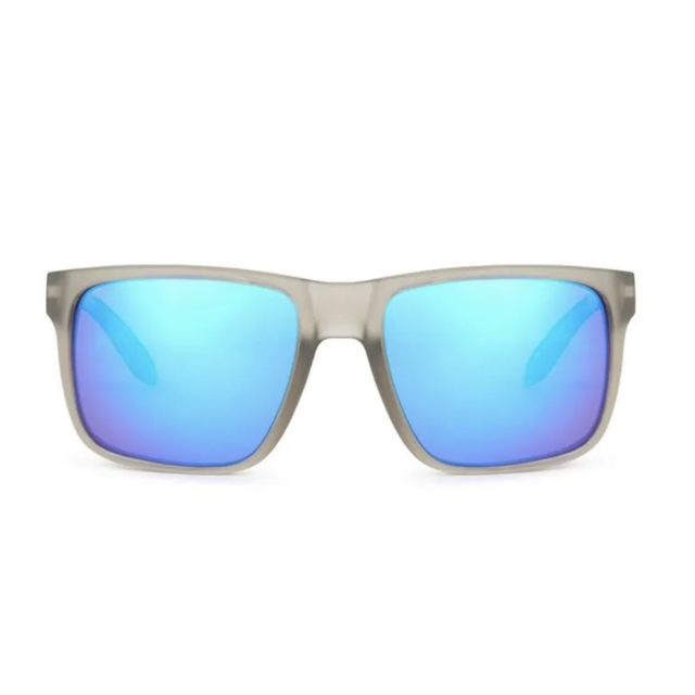 Baies marron/bleu