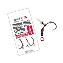 Trakker Ronnie Sezione gancio x 3 con barbiglio