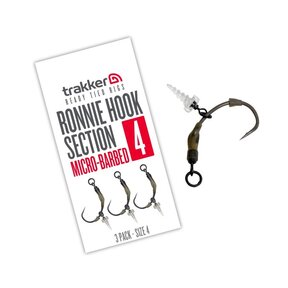Trakker Ronnie Hook Section x 3 Barbed