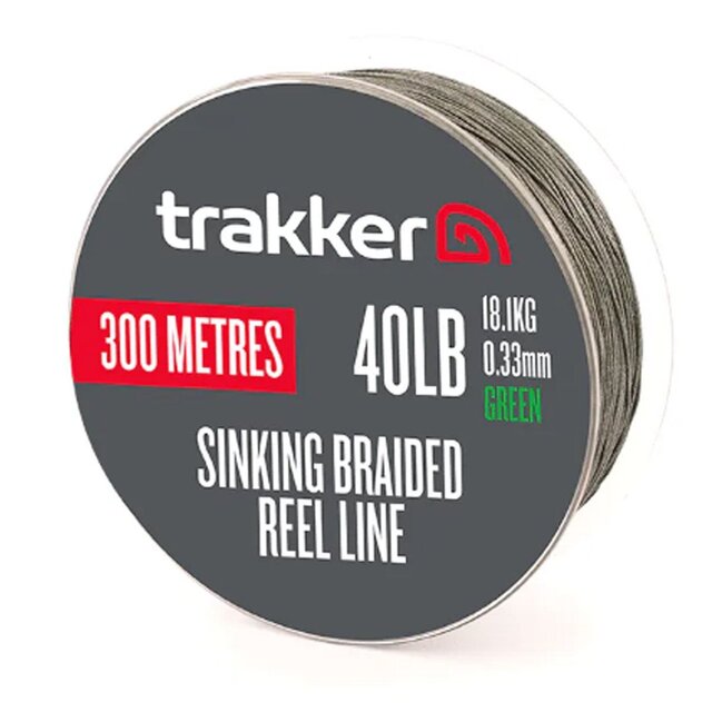 Línea trenzada de hundimiento Trakker de 300 m