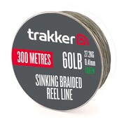 Ligne de moulinet tressée coulante Trakker 300 m