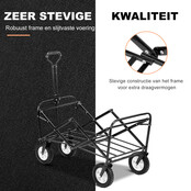 Packaway XL Opvouwbare Bolderkar Blok 80kg