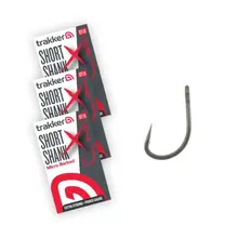 Anzuelos Trakker Short Shank XS con microbarba