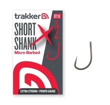 Anzuelos Trakker Short Shank XS con microbarba