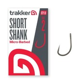 Anzuelos Trakker de vástago corto con microbarba