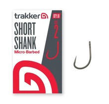 Anzuelos Trakker de vástago corto con microbarba