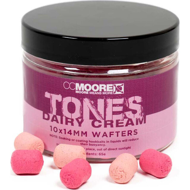 Dairy Cream Tones Dumbell Wafters 10X14mm