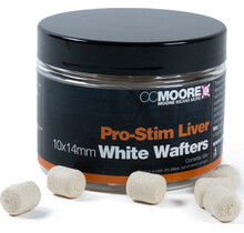 Pro-Stim Liver White Dumbell Wafters 10X14mm