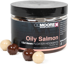 Oily Salmon Floater Hookbaits 12X14mm (50)