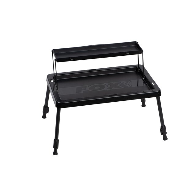 Mesa de vivac compacta de 2 niveles