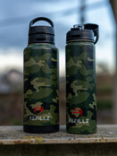 Camouflage verde e nero 650 ml