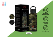 Camuflaje verde y negro 1000 ml