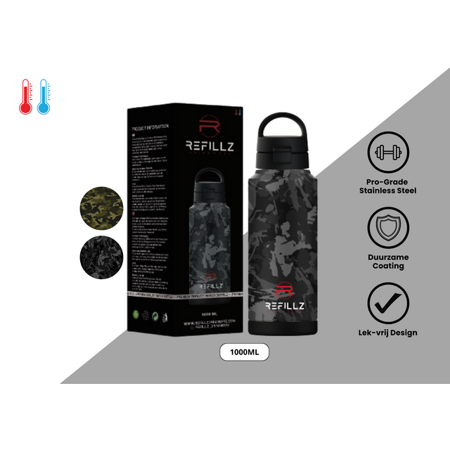 Camo Grey & black 1000ml