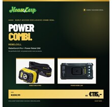 Rebelcell Power Combi Deal – Rebeltorch Pro + Power Rebel 26K