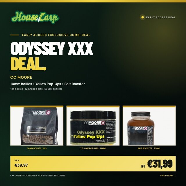 CC Moore Odyssey XXX Combi Deal – Boilies, Pop-Up e Bait Booster