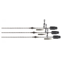 Fox Edges Naturals Heli-Clip Rigs Copper Core 50 lb