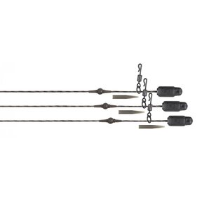 Fox Edges Naturals Heli-Clip Rigs Copper Core 50 lb