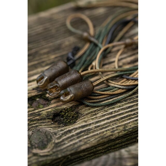 Fox Edges Camo Heli-Clip Rigs Leadcore 50 lb