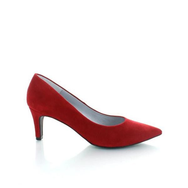 geloof registreren . Ancona, Suede Pumps Rood | Colori Shoes & Accessories