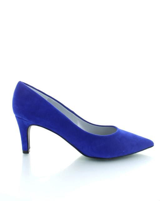 Ancona, Suede Pumps Royal Blue | Colori 