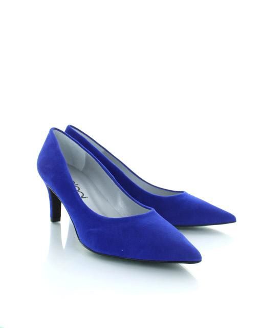 fundament werkplaats overhandigen Ancona, Suede Pumps Royal Blue | Colori Shoes & Accessories