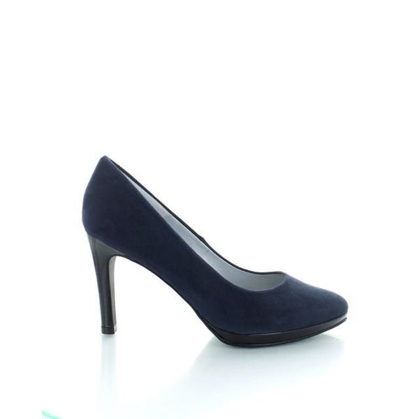 Unisa Dames Pumps Blauw sue flex pump brh 6cm | Van den Assem