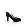 Basispump Capri, Suede Pumps Zwart