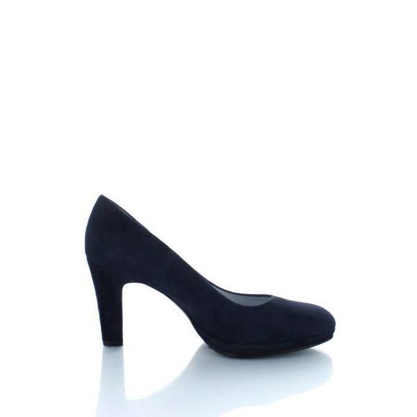 Capri Basispump Capri, Suede Pumps Donkerblauw