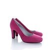 Basispump Capri, Suede Pumps Fuchsia Rose