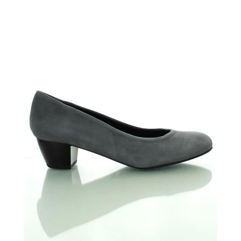 Como Scarpe, Suede Pumps Grijs