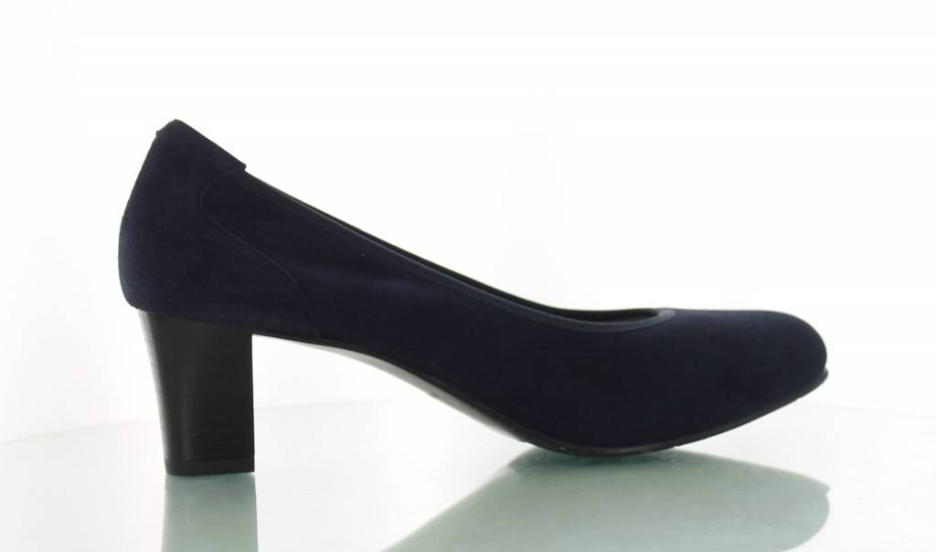 Denia, Suede Pumps Donkerblauw | Colori Shoes \u0026 Accessories