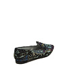 Bilbao,  Loafer Fluweel Barok Blauw